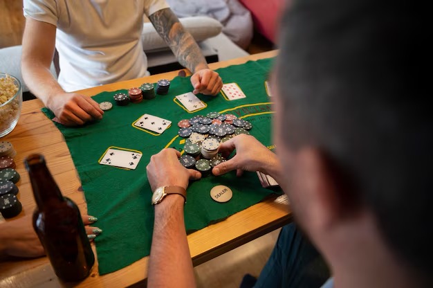 Texas Hold'em Bonus hand rankings displayed on mpo39 table interface